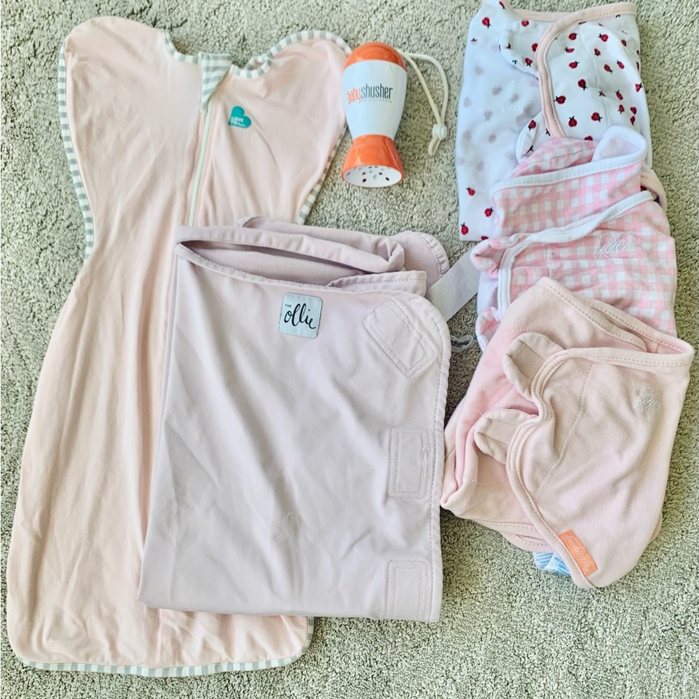 SOLD 💕 Ollie / best of swaddle bundle!